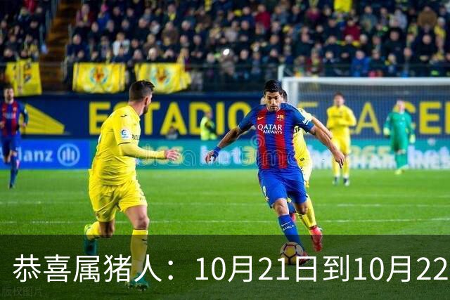 恭喜属猪人：10月21日到10月22日，你盼了很久的囍事终于来了